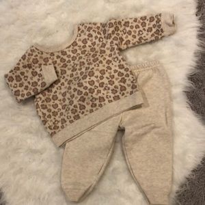Leopard Print Sweatsuit